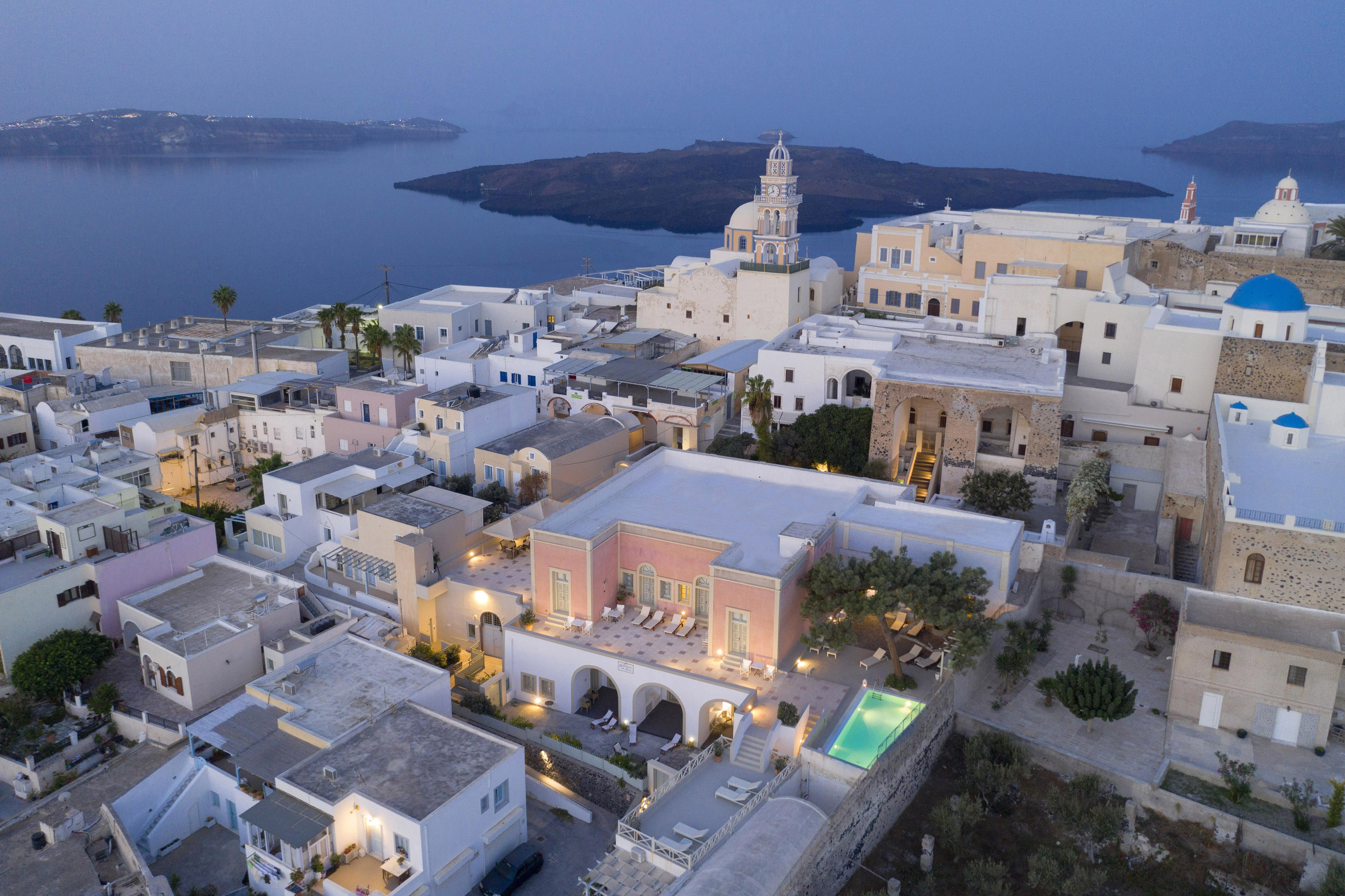 Hotel Aria Lito Mansion Fira  Exterior foto