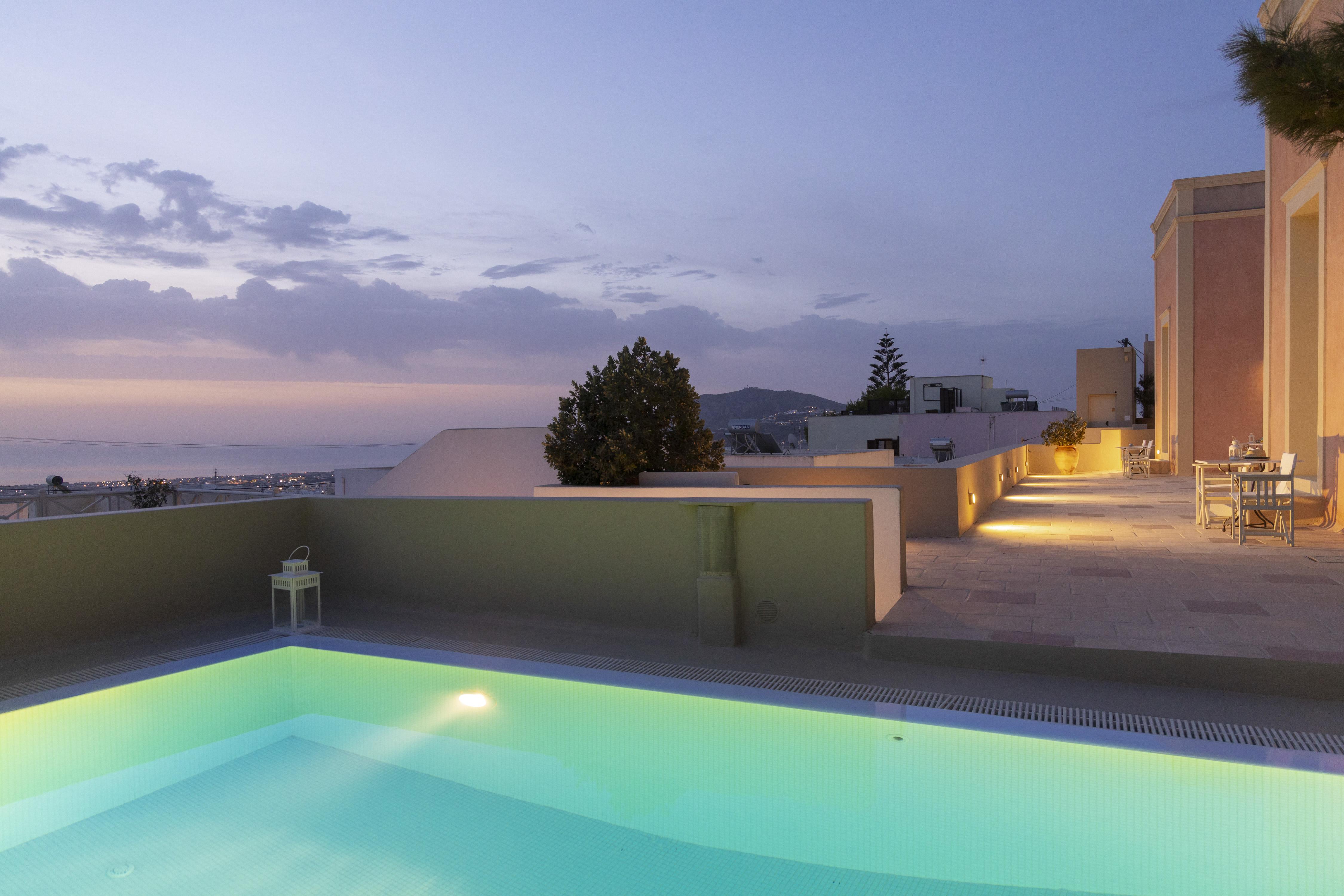 Hotel Aria Lito Mansion Fira  Exterior foto